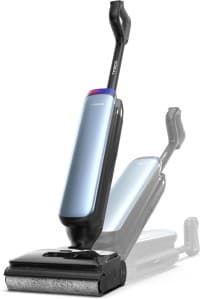 Tineco Floor One S9 Artist Aspirateur Laveur Design Élégant 22 000Pa, 360 SmoothDrive, Anti-emmêlement, 50 Min d'autonomie, Nettoyage des Bords 2 côtés, s'aplatit à 180 Aspirateur, FlashDry à 85C — Photo 1